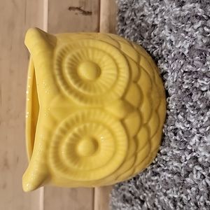 Owl Planter Yellow